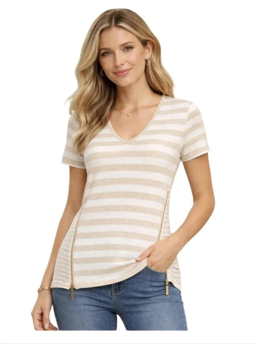 Michael Kors soft striped
